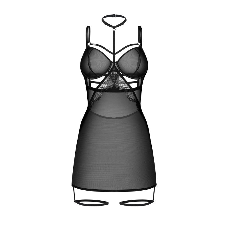 Vu en 3D de la nuisette noire très sexy