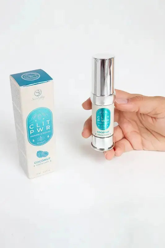 Baume clitoris stimulant à la noix de coco. Disponible chez LollyDoll votre fournisseur de plaisir