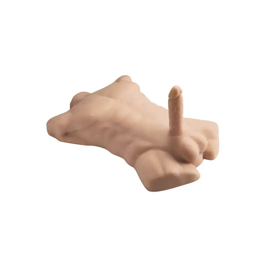 Masturbateur buste homme Buste masculin réaliste avec pénis interchangeable disponible sur LollyDoll