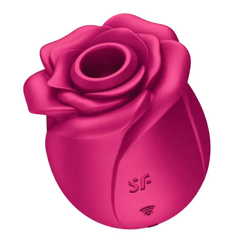 Stimulateur clitoridien Classic Blossom Pro 2 Satisfyer - Rose, design élégant en forme de rose, couleur rose.