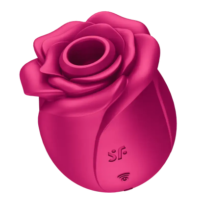 Stimulateur clitoridien Classic Blossom Pro 2 Satisfyer - Rose, design élégant en forme de rose, couleur rose.