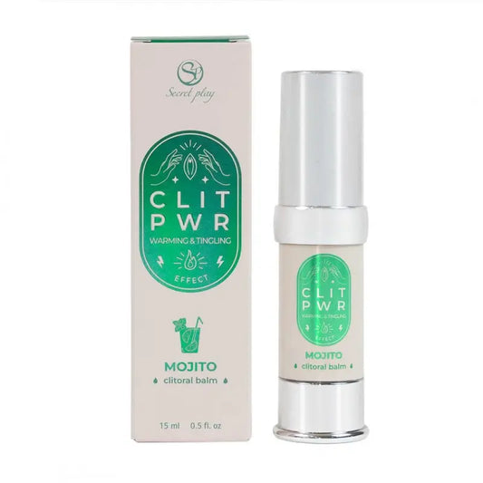 Baume clitoris Clit Pwr Mojito de Secret Play pour un plaisir stimulant et chaleureux.