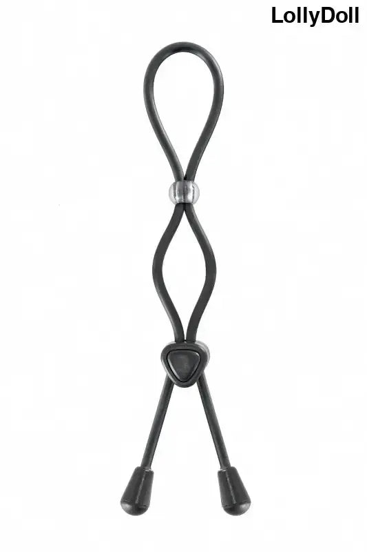 Cockring ajustable double boucle de LollyDoll, accessoire de plaisir pour intensifier les moments intimes.