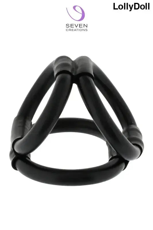 cockring cage tri ring  pour 3 fois plus de palsir disponible chez LollyDoll