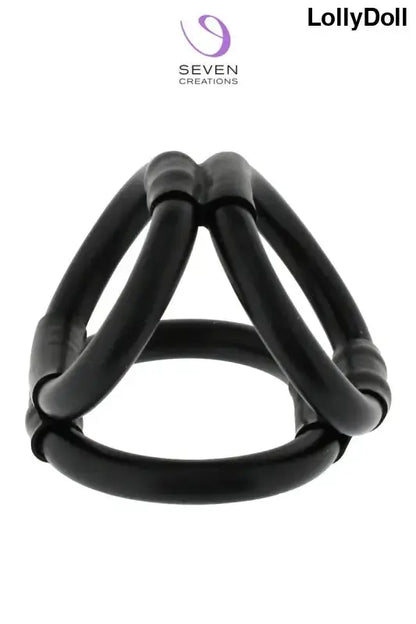 cockring cage tri ring  pour 3 fois plus de palsir disponible chez LollyDoll