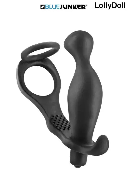 Cockring et stimulateur prostate vibrant pour des jouissances plus fortes et pour retarder l'éjaculation. Masseur prostate et disponible chez LollyDoll