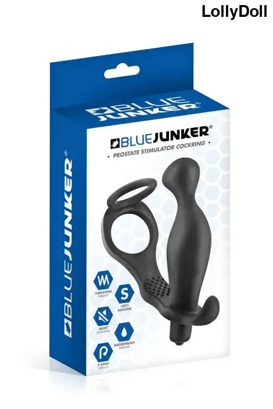 Cockring et stimulateur prostate vibrant pour des sensations intenses. 