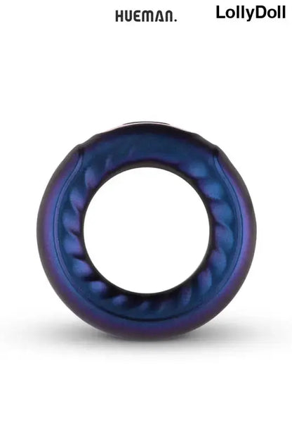 Cockring vibrant Saturn Hueman, pour des sensations intenses. Gaine de plaisir pour des moments disponible chez LollyDoll