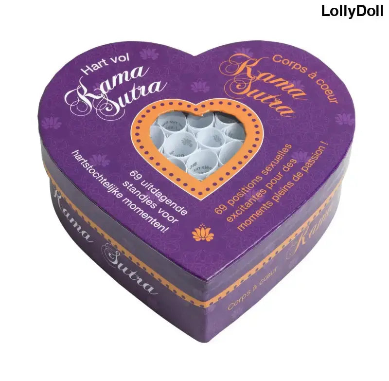 Jeu corps a coeur kamasutra disponible chez LollyDoll