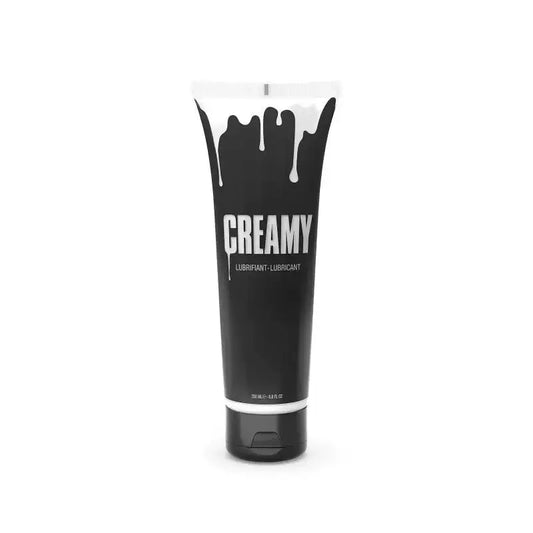 Lubrifiant Creamy en tube avec texture crémeuse pour une expérience intime agréable.