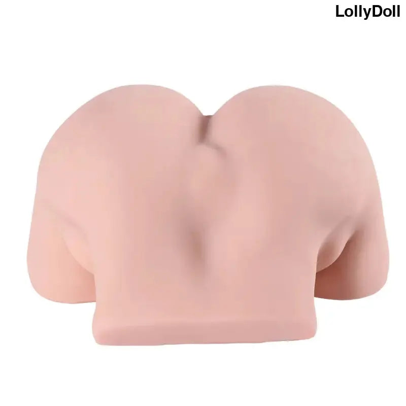 Torse en silicone de couleur chair.
