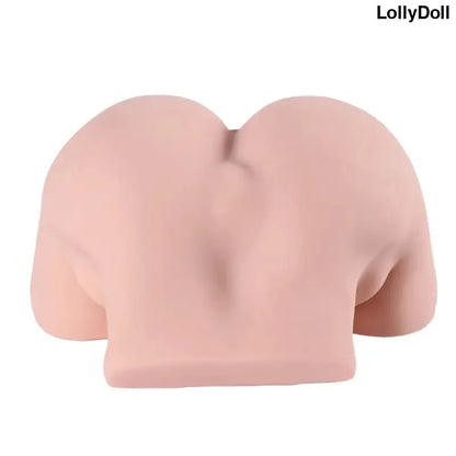 Torse en silicone de couleur chair.