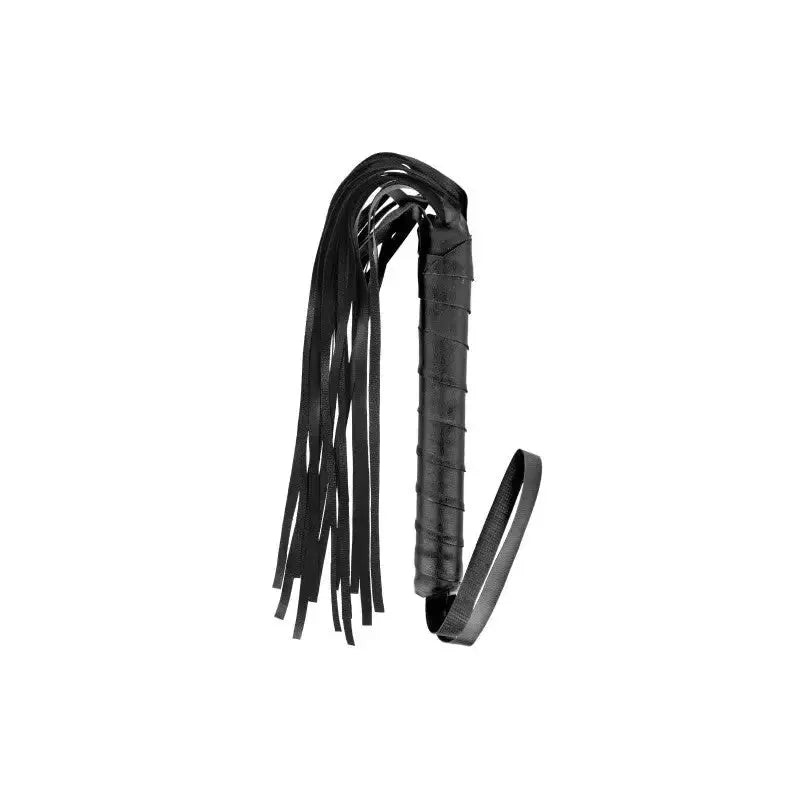 Fouet simili cuir Fetish Tentation avec 15 lanières pour pimenter vos moments intimes.