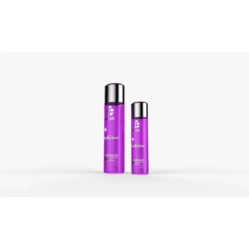 LollyDoll présente cette huile de massage - Framboise Rhubarbe disponible en 60ml ou 120ml 