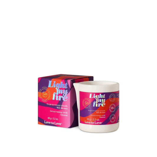 Bougie de massage coco Light My Fire 65g LollyDoll