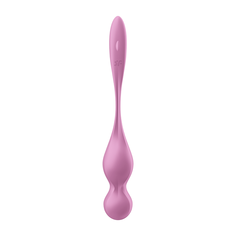 Satisfyer Love Birds 1 rose pour entraînement du plancher pelvien avec vibrations disponible chez LollyDoll