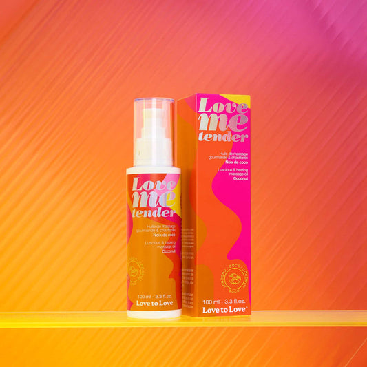 Huile massage chauffante Love to Love noix de coco effet chauffant souffle soyeuse