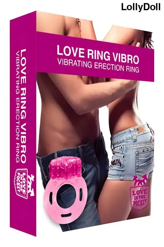 Cockring vibrant Love Ring Vibro, jouet intime pour intensifier le plaisir et les sensations du couple.