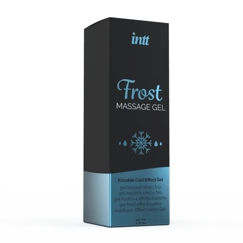 Emballage du gel de massage effet froid gout menthe à utiliser sur toutes les parties du corps chez LollyDoll