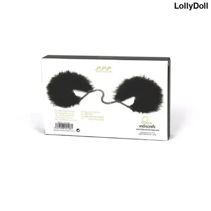 Menottes Za Za Zu en noir dispo chez LollyDoll