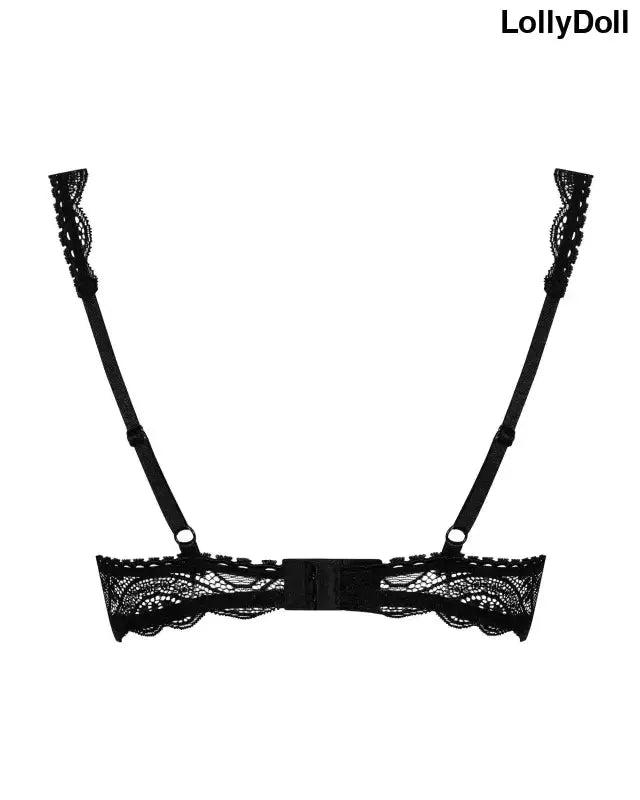 Découvrez le Miamor Demi Soutien-gorge noir, il allie glamour et maintien. Disponible chez LollyDoll.