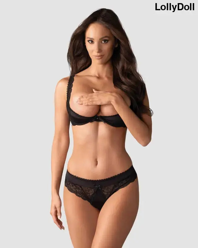 Demi Soutien-gorge noir 