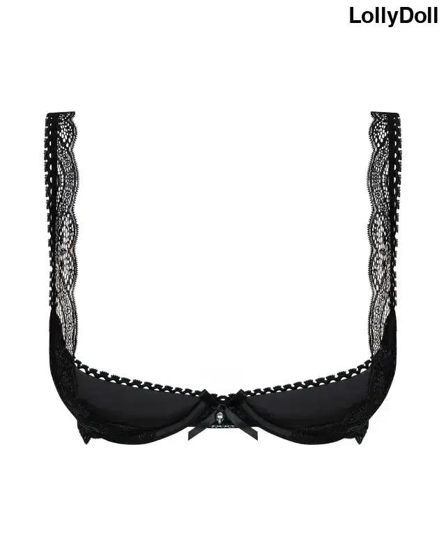 Miamor Demi Soutien-gorge en noir, un essentiel chic de la catégorie Soutien-Gorge. Parfait pour une allure sophistiquée, il allie glamour et maintien. Disponible chez LollyDoll.