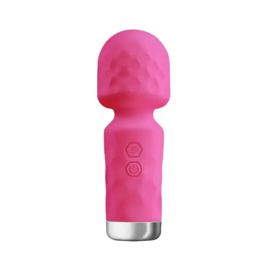 Mini vibromasseur King Wand rose LollyDoll