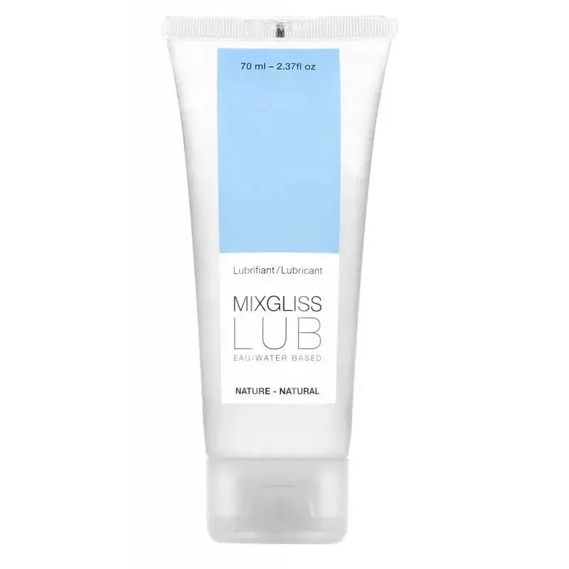 Tube de lubrifiant mixgliss nature chez LollyDoll dispo en 70ml et 150ml