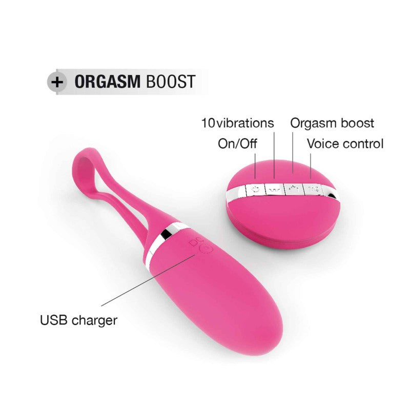 Oeuf vibrant télécommandé Secret Delight fonction Boost 10 modes