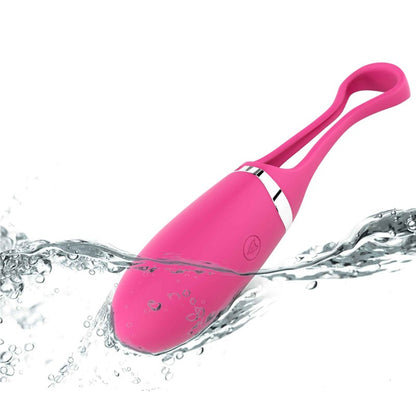 Oeuf vibrant télécommandé Secret Delight  étanche 100% silicone rechargeable USB couple
