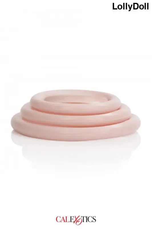 Cockrings Pack de 3 anneaux en silicone Calexotics pour des sensations intenses et prolongées.