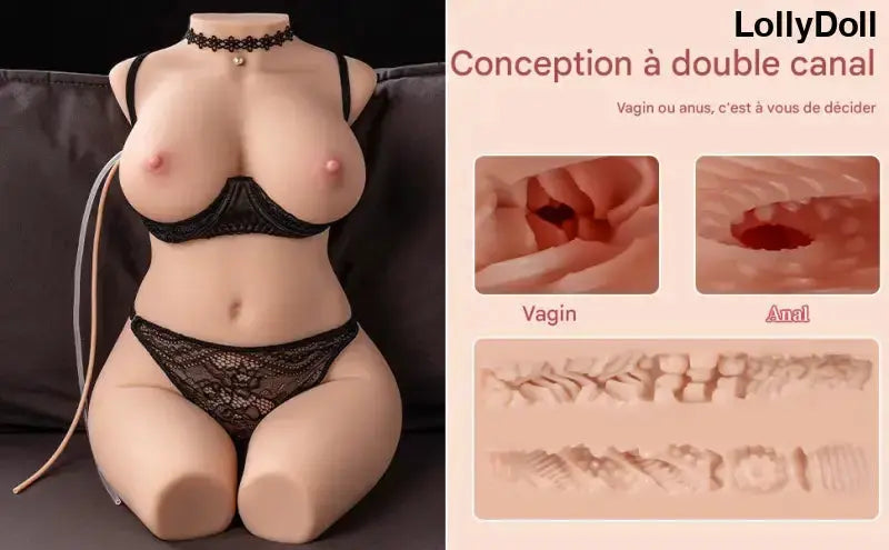 Petite poupée sexuelle réaliste auto-nettoyante Patricia chez LollyDoll