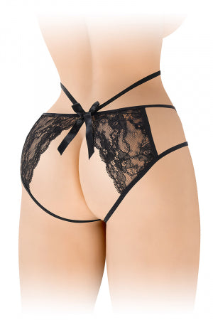 Culotte ouverte Nadia noir · Fashion Secret · vue 3