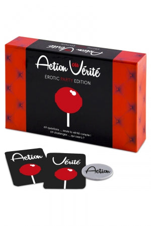 Jeu coquin Action ou Vérité Erotic Party Edition · Tease and Please · vue 4