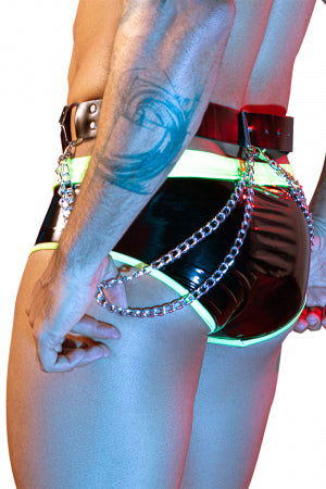 Shorty sexy fluo · J Lingerie · vue 2