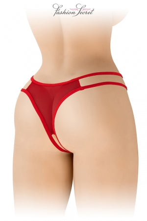 String rouge ouvert Victoria · Fashion Secret · vue 3