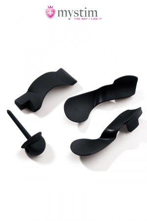 Cage pénis électro-stimulation Pubic Enemy taille haute · Mystim · vue 3