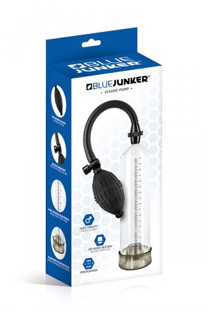 Pompe à pénis à poire manuelle D1 Blue Junker