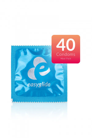 40 préservatifs Ribs and Dots · Easyglide · vue 3