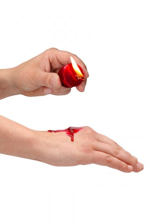 4 bougies SM rouges parfumées · Ouch! · vue 3