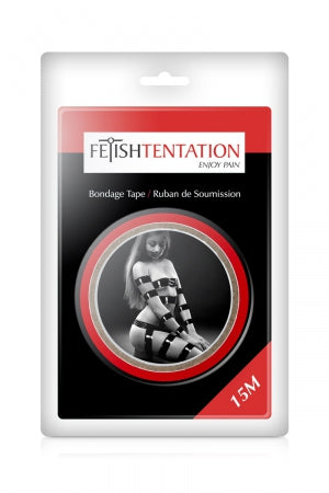 Ruban de soumission rouge 15m Fétish Tentation · Fetish Tentation · vue 2