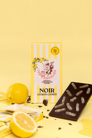 Chocolat noir citron confit Tablette 100g · Les canailles · vue 2