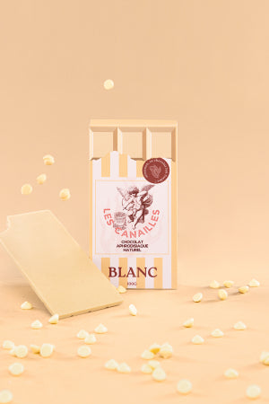 Chocolat blanc Tablette 100g · Les canailles · vue 2