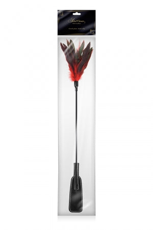 Tapette à plumes rouges et noires · Sweet Caress · vue 2