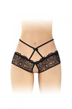 Culotte ouverte noire Celia · Fashion Secret · vue 3