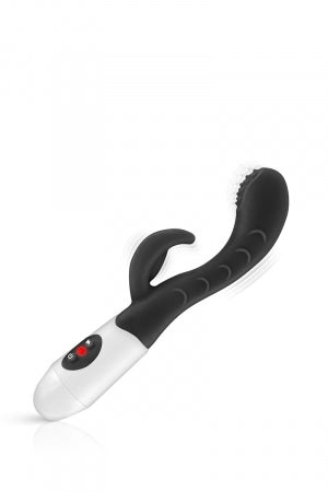 Vibromasseur Rabbit Leola noir · Yoba · vue 3