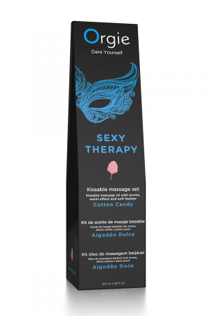 Huile de massage embrassable Sexy Therapy barbe à papa · Orgie · vue 4
