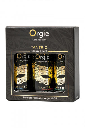 Coffret 3 huiles de massage Sensuel Tantric Collection · Orgie · vue 4