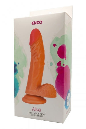 Gode ventouse réaliste Enzo Alive · Alive · vue 2